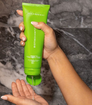 Biotine shampoo - de sleutel naar gezond en stralend haar - Veganboost