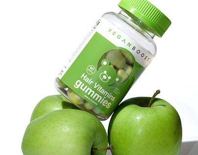 De enige echte haargroei gummies van VeganBoost - Veganboost