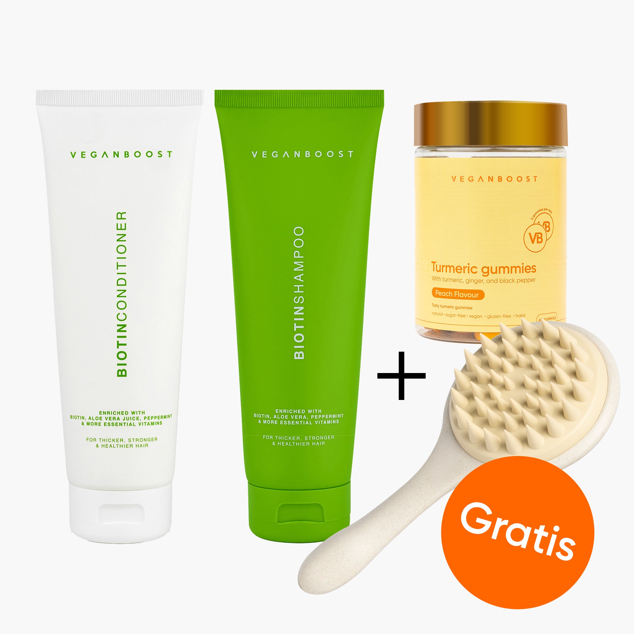 Hair growth bundel turmeric (premium pack)