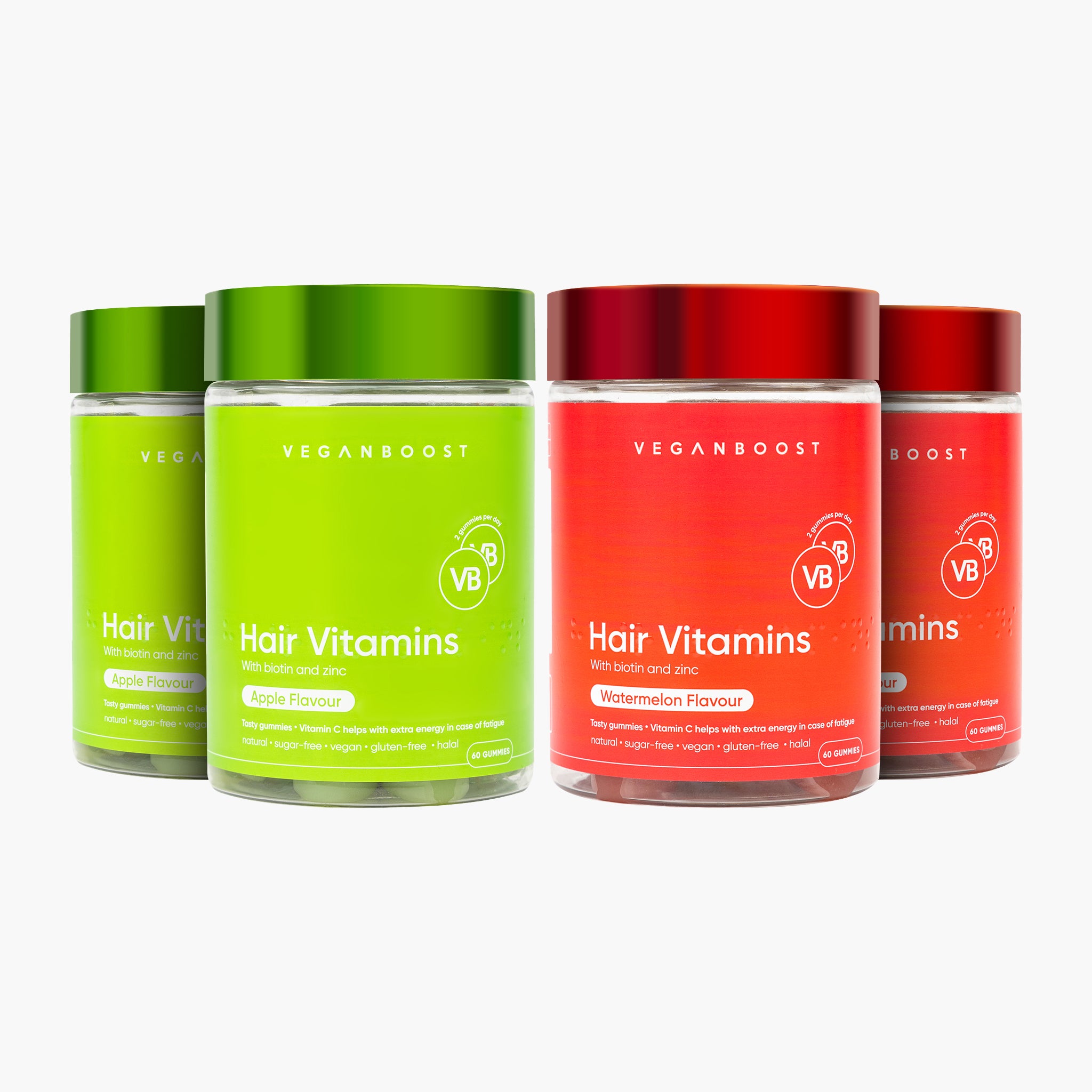 Veganboost 4-pack (Apple & Watermelon flavor)
