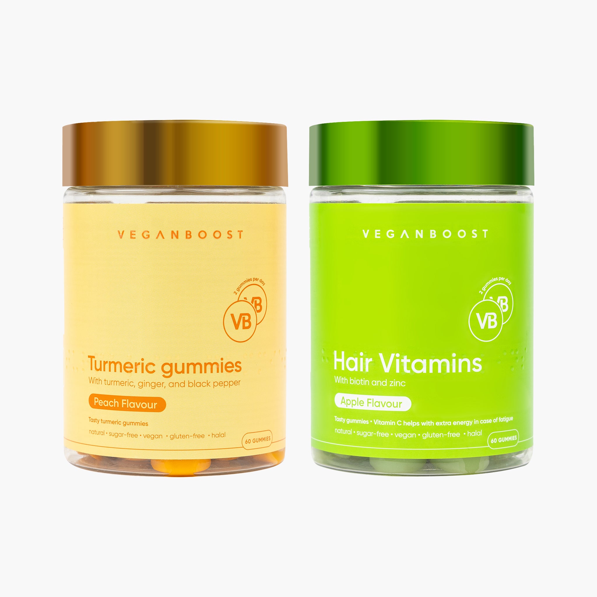 Veganboost Duo-pack (Apple & Turmeric)