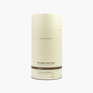 Veganboost Hair Towel Sandstone
