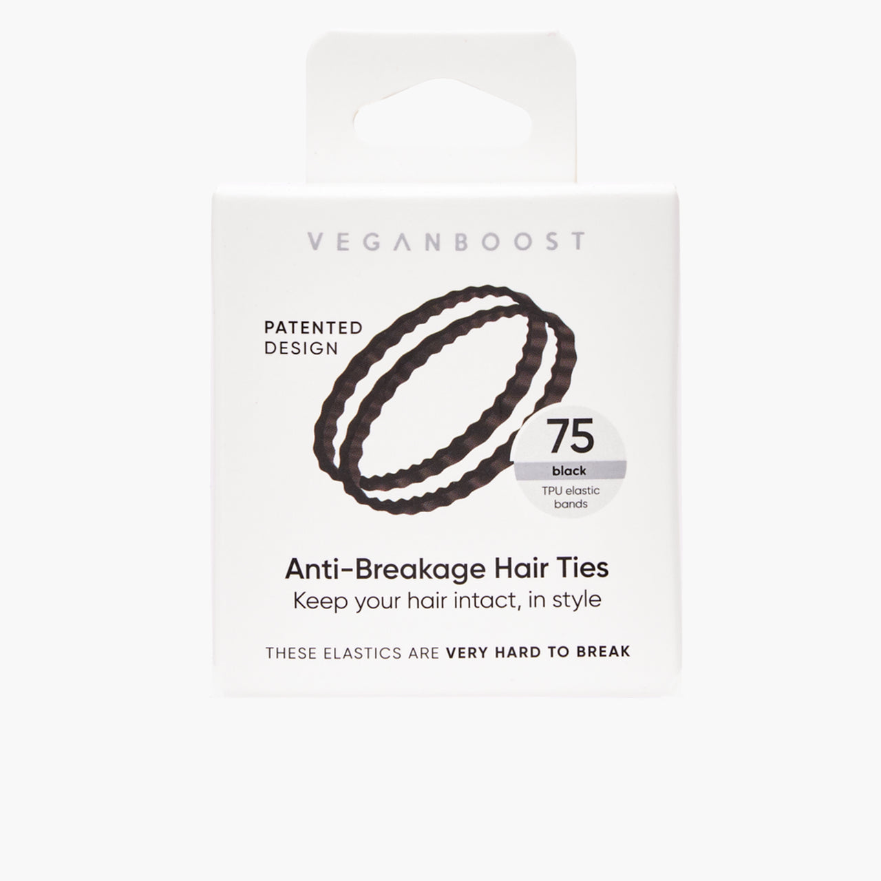Anti-Haarbreuk Elastiekjes Black
