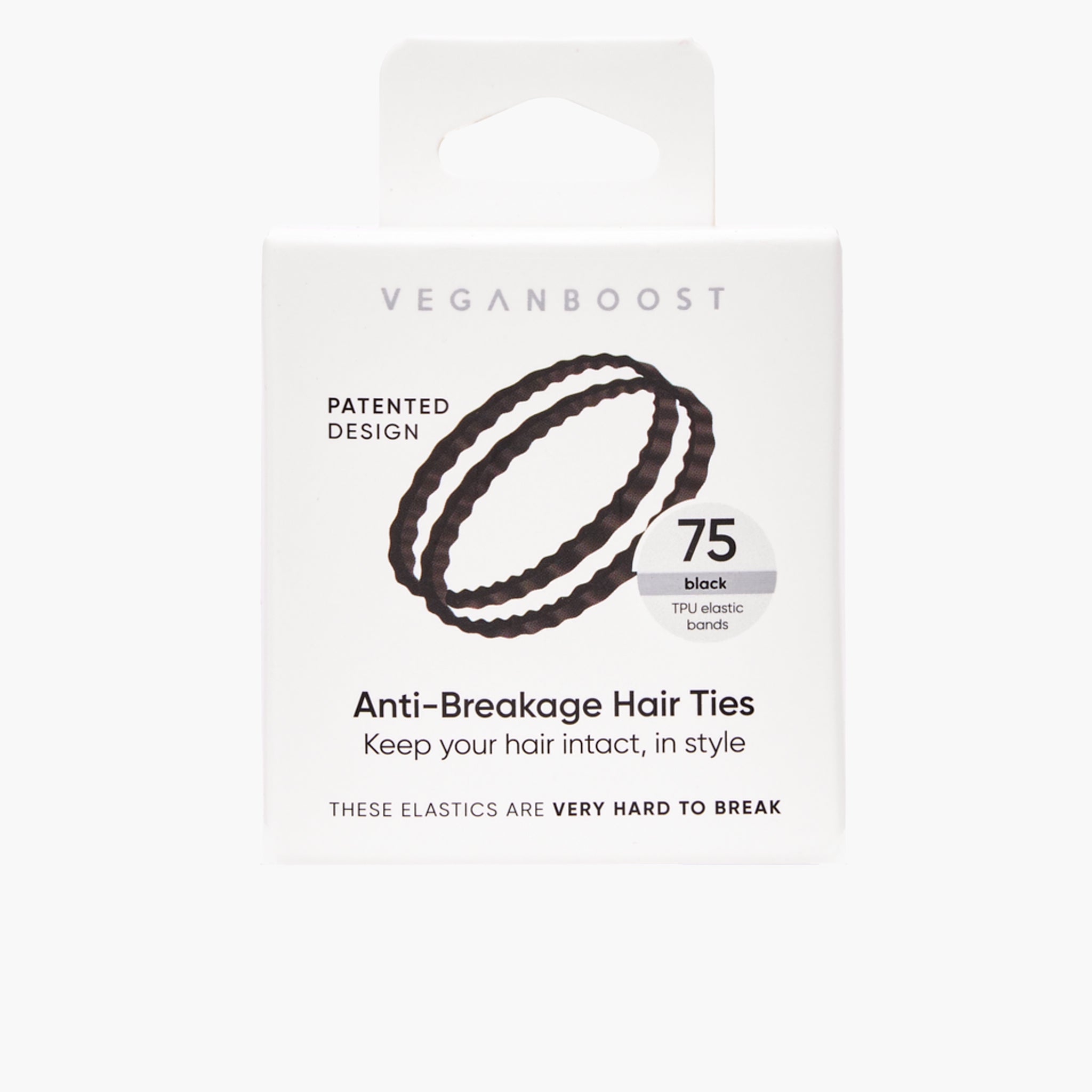 Anti-Haarbreuk Elastiekjes Black