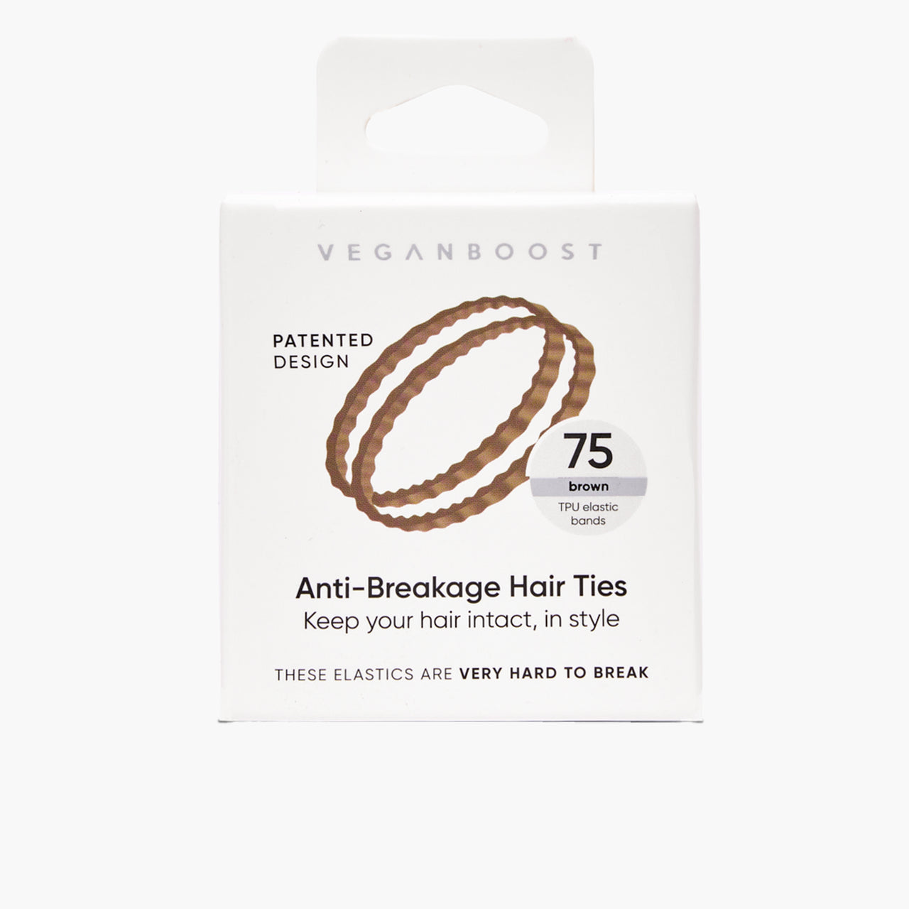 Anti-Haarbreuk Elastiekjes Brown