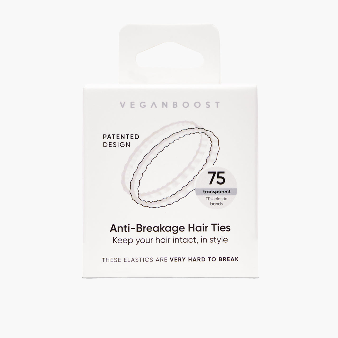 Anti-Haarbreuk Elastiekjes Transparant