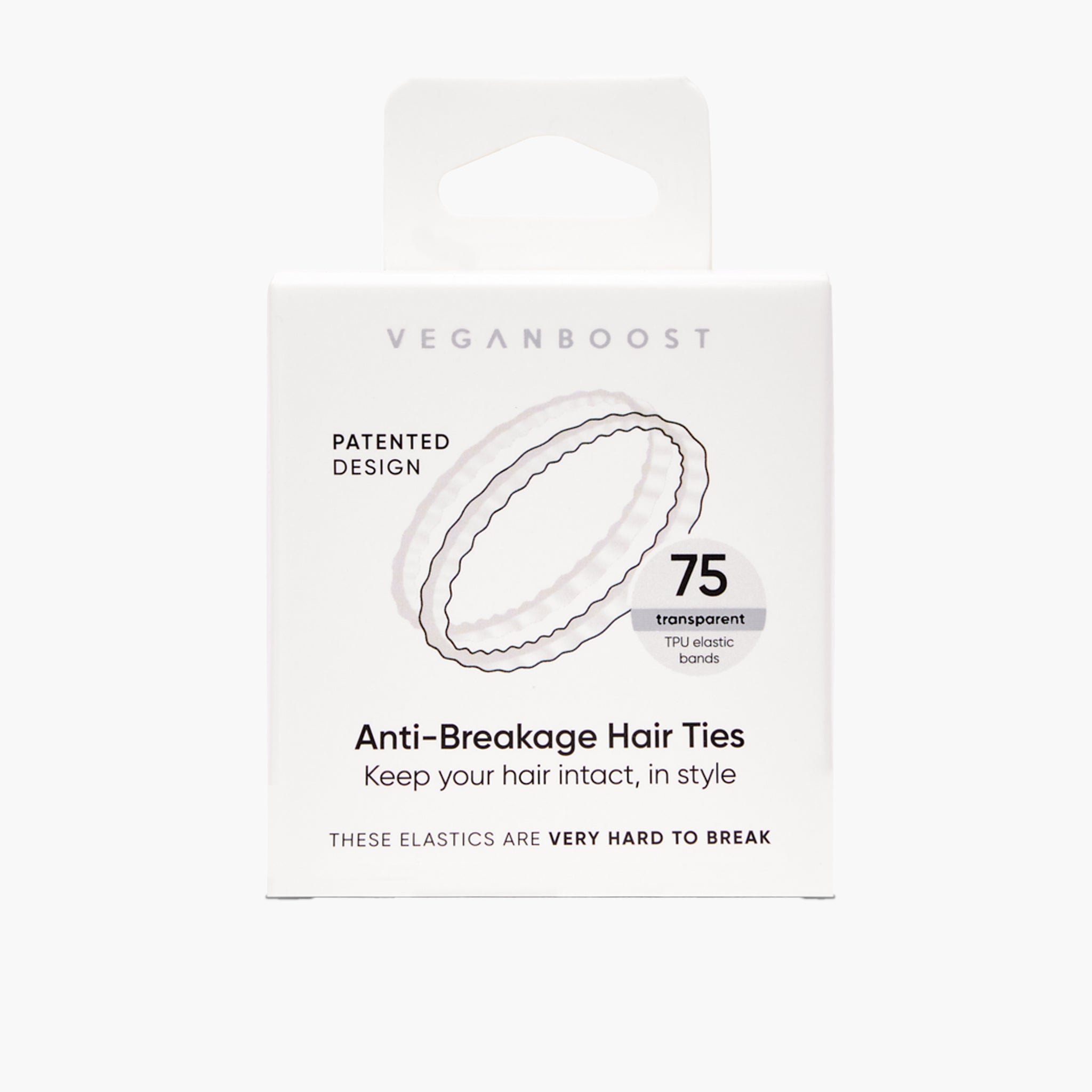 Anti-Haarbreuk Elastiekjes Transparant