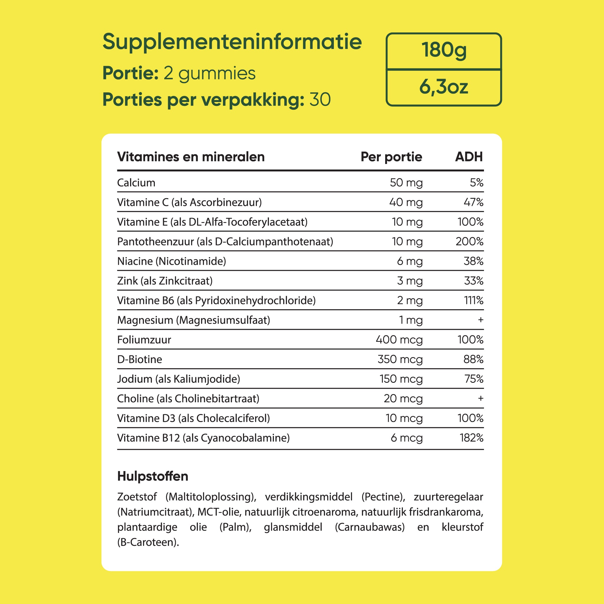 Veganboost Mommy Vitamins Lemon - Veganboost